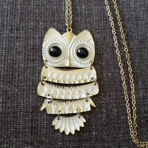 Large Owl Necklace